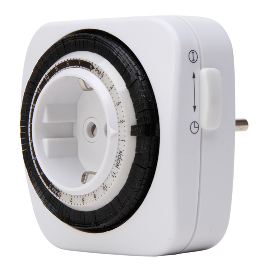 Afbeeldingen van KOPP TIJDSCHAKELKLOK (DAG) COMPACT, VIERKANT,