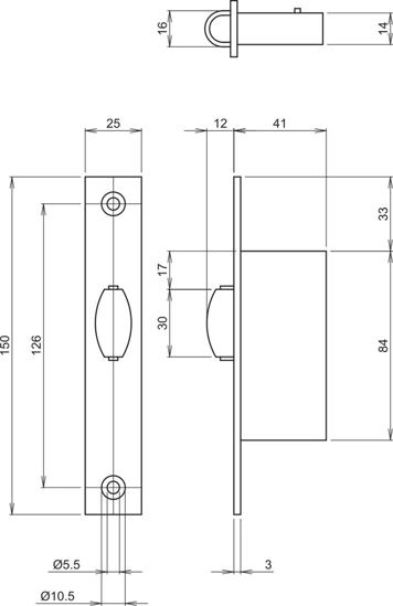 Afbeeldingen van LIPS SMALSLOT 2072M