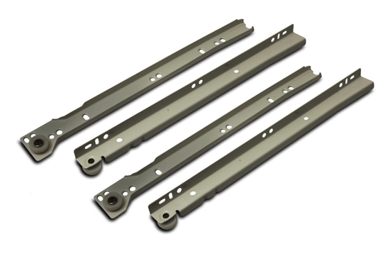 Afbeeldingen van LADEGELEIDER 550MM WIT GELAKT LGR 552B