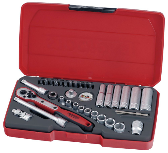 Afbeeldingen van DOPPEN- EN BITSSET 1/4 36 DLG.