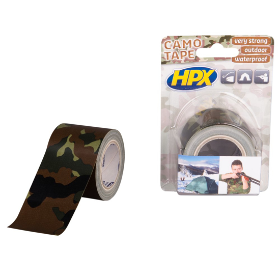 Afbeeldingen van HPX PANTSERTAPE - CAMOUFLAGE 48MM X 5M