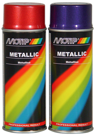 Afbeeldingen van METALLIC LAK ROOD 400ML