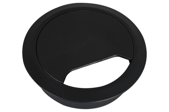 Afbeeldingen van KABELDOORVOER Ø 80MM ZWART KUNSTSTOF