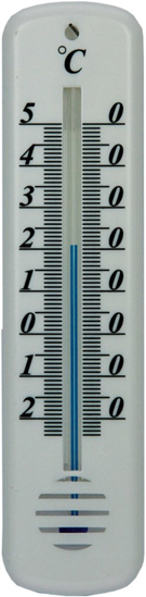 Afbeeldingen van THERMOMETER 14CM KUNSTSTOF