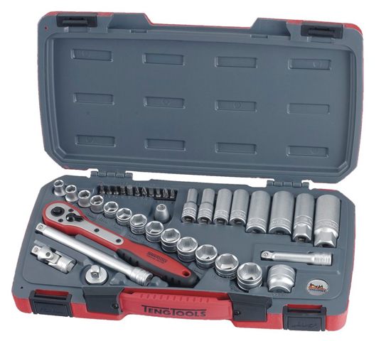 Afbeeldingen van DOPPEN- EN BITSSET 3/8 39 DLG.