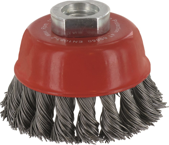 Afbeeldingen van KOMBORSTEL, GETORDEERD STAALDRAAD, M14, ø65X0,50