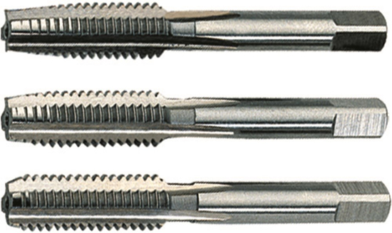 Afbeeldingen van HSS HANDTAPPENSET, 3-DLG., DIN 352, METRISCH, M5X0,8