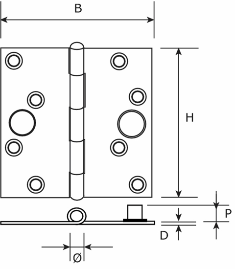 Afbeeldingen van H161-76762015 / SCH.LOSSE PEN SKG**® 76X76 VERZINKT