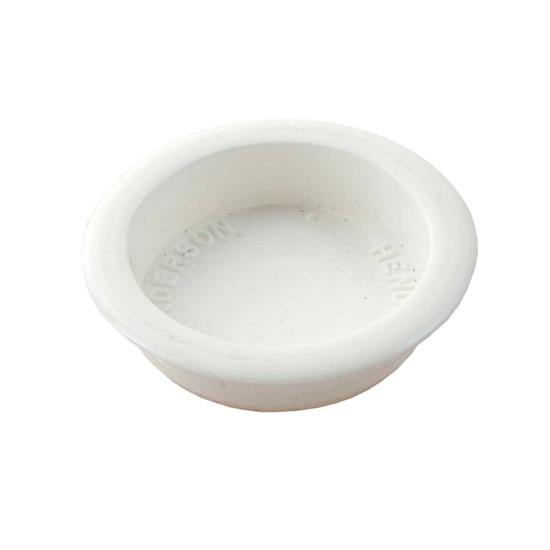 Afbeeldingen van INLAATKOM WIT KUNSTSTOF 26P