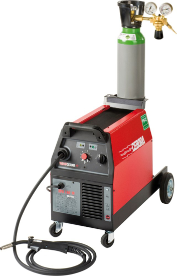 Afbeeldingen van MIG LASAPPARAAT CEBORA EVO 160 COMBI, INCL. SET+10L CILINDER