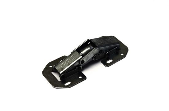 Afbeeldingen van MS 200B / EASY-ON MEUBELSCHARN. ZWARE UITVOERING VERNIKKELD