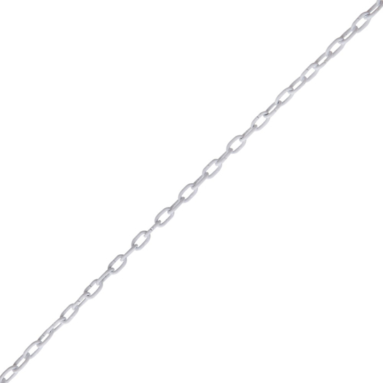 Afbeeldingen van KLOKKETTING WIT 8 X 1.6 MM