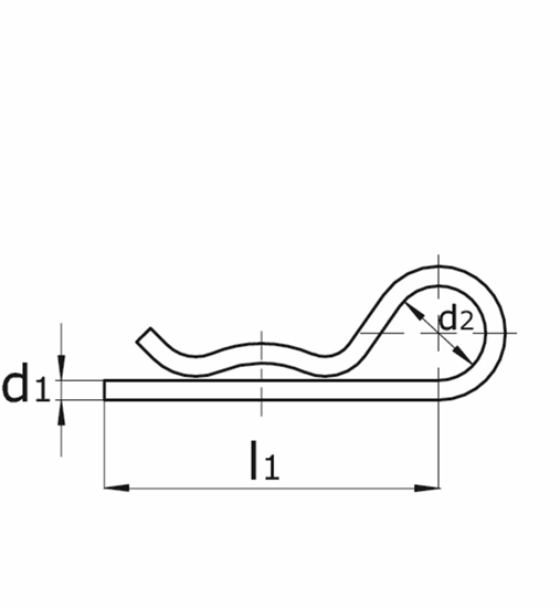 Afbeeldingen van 310-05E / BORGVEER ENKEL 5MM VZ.