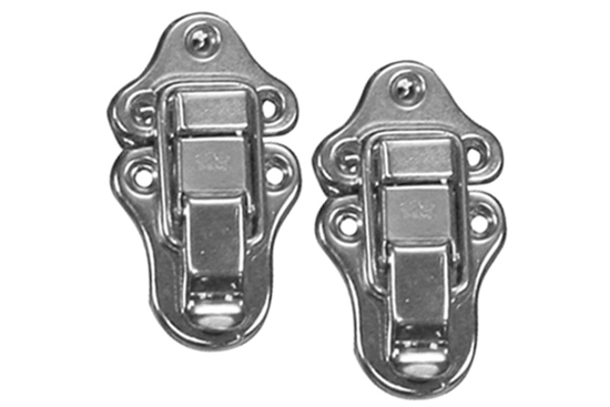 Afbeeldingen van QLINQ KOFFERSLUITING 70X40 NIKKEL; 2 PER VERP