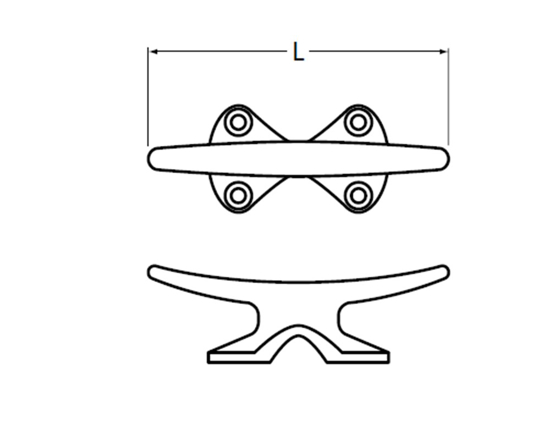 Afbeeldingen van KOORDHOUDER 60MM HERMETA