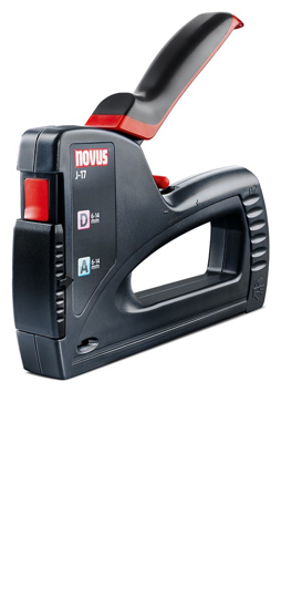 Afbeeldingen van HANDNIETMACHINE J-17DA, NIETVERMOGEN 14 MM, ONDERLAADMECHANISME, NIETJES TYPE A EN D