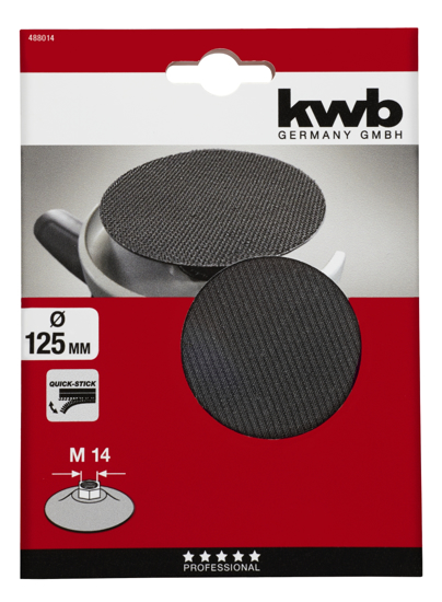 Afbeeldingen van KLIT STEUNSCHIJF M 14 125 MM