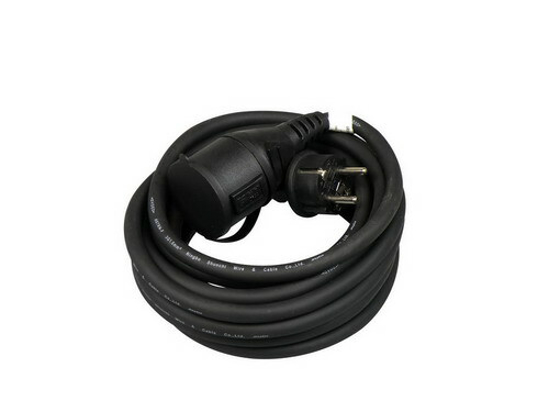 Afbeeldingen van VERLENGSNOER 5 METER NEOPREEN 3X1,5MM H07RN-F ZWART