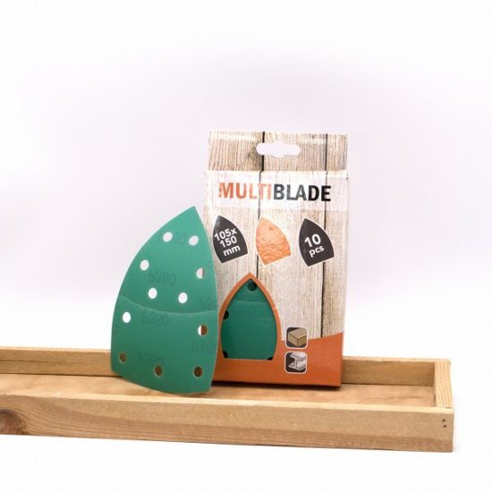 Afbeeldingen van MB62 SCHUURPAPIER 100X62+93MM KORREL 120 (10 VELLEN)