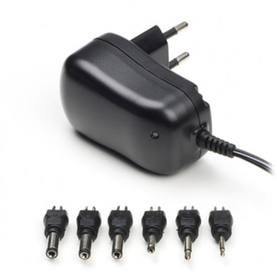 Afbeeldingen van ADAPTER UNIV.1000MA 3-12V 6XCON+USB