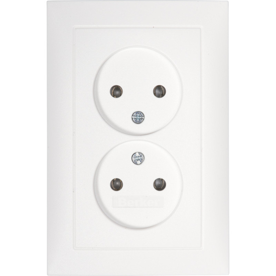 Afbeeldingen van WCD Z.RA 2-VOUDIG INBOUW + KINDERBEVEILIGING WIT/WIT