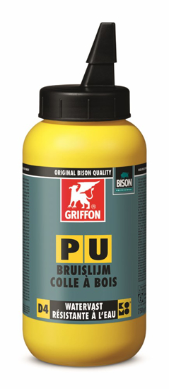 Afbeeldingen van GRIFFON PU-BRUISLIJM BRUIN (TRANSP.) 750G