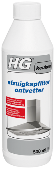 Afbeeldingen van HG AFZUIGKAPFILTER ONTVETTER 500 ML