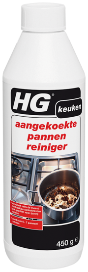 hg aangekoekte pannen