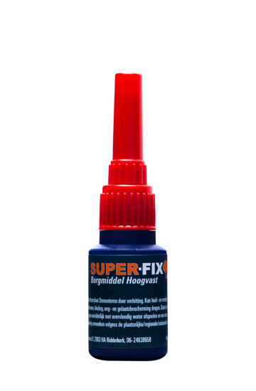 Afbeeldingen van SUPER-FIX BORGMIDDEL HOOGVAST SF01-272 ROOD 10ML