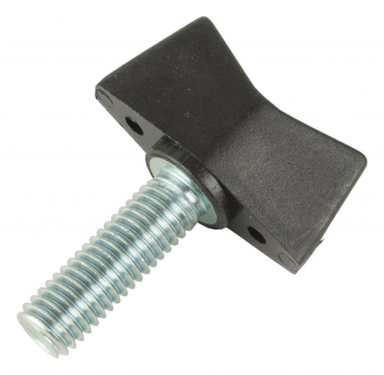 Afbeeldingen van VLEUGELKNOP 32 MM 13 X 18 M8 X 25 ZWART