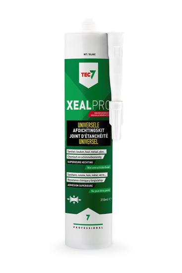Afbeeldingen van XEALPRO SANITAIR WIT (RAL 9016) - PATROON 310ML