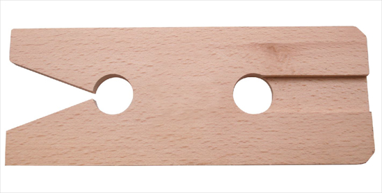 Afbeeldingen van FIGUURZAAGPLANKJE 220X80X15MM PEBARO