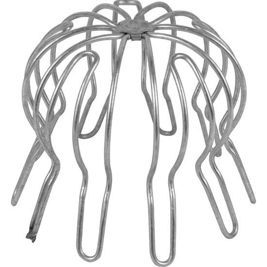 Afbeeldingen van BOLDRAADROOSTER 120MM VERZINKT