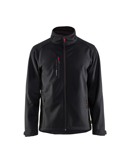 Afbeeldingen van SOFTSHELL JACK ZWART M 475225169900M
