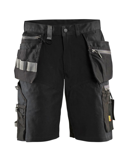 Afbeeldingen van SHORT MET STRETCH EN GEREEDSCHAPSZAKKEN ZWART C54 159813439900C54