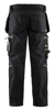 Afbeeldingen van WERKBROEK MET STRETCH EN GEREEDSCHAPSZAKKEN ZWART C50 159918609900C50