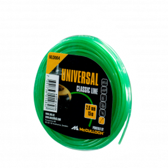 Afbeeldingen van UNIVERSAL NYLON DRAAD 1.3MMX15M-R NLO 001