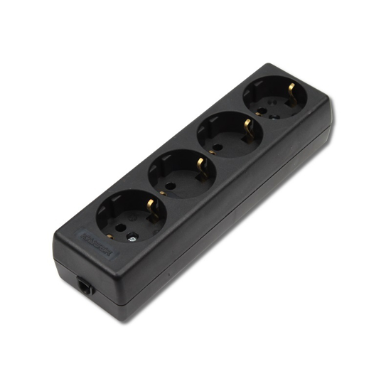 Afbeeldingen van 4V.TAFELSTOPCONTACT RA ZW KAISER