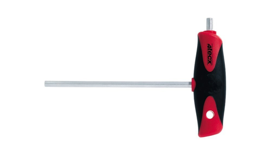 Afbeeldingen van KUNSTSTOF T-GREEP INBUS 2MM 100MM