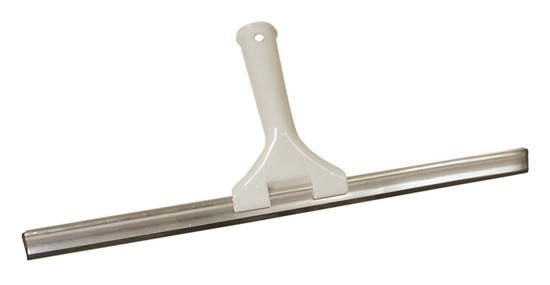 Afbeeldingen van RAAMTREKKER,SOLIDE, SCHUIFBARE RAIL, ZWART RUBBER, BREED 25 CM