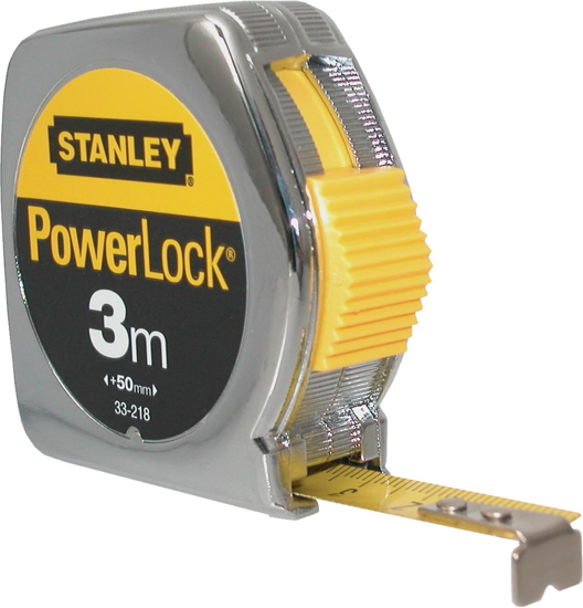 Afbeeldingen van ROLBANDMAAT POWERLOCK METAL CASE 3M 0-33-218