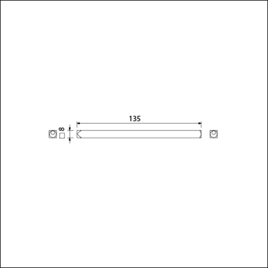 Afbeeldingen van DUBBELE QUICKSTIFT 8X135 MM DEURDIKTE BEREIK 62 T/M 77 MM.