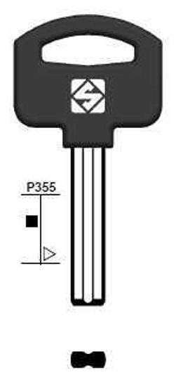 Afbeeldingen van VI39P - VIRO SLEUTEL