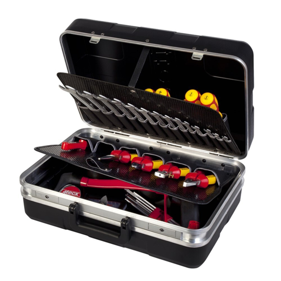 Afbeeldingen van GEREEDSCHAPSKOFFER VDE GEVULD 35-DELIG