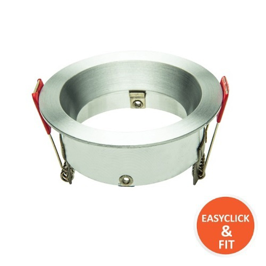 Afbeeldingen van ECF SPOT ROND 51MM VAST ALU VERDIEP