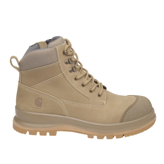 Afbeeldingen van F702923253 DETROIT RUGGED FLEX™ S3 6 INCH ZIP SAFETY BOOT DARK KHAKI 43