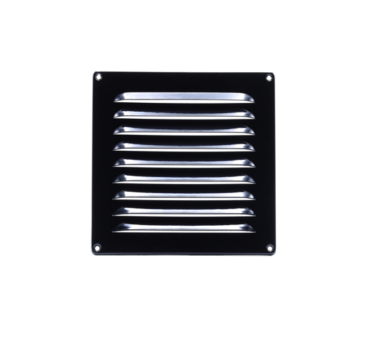 Afbeeldingen van ALU SCHOEPENROOSTER 200X200MM ZWART