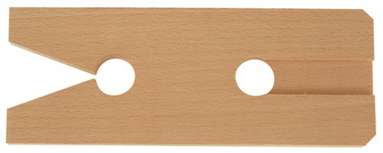 Afbeeldingen van FIGUURZAAGPLANK L170XB65MM VAN BEUKENHOUT GESCHAAFD / GESLEPEN(NL+BE)