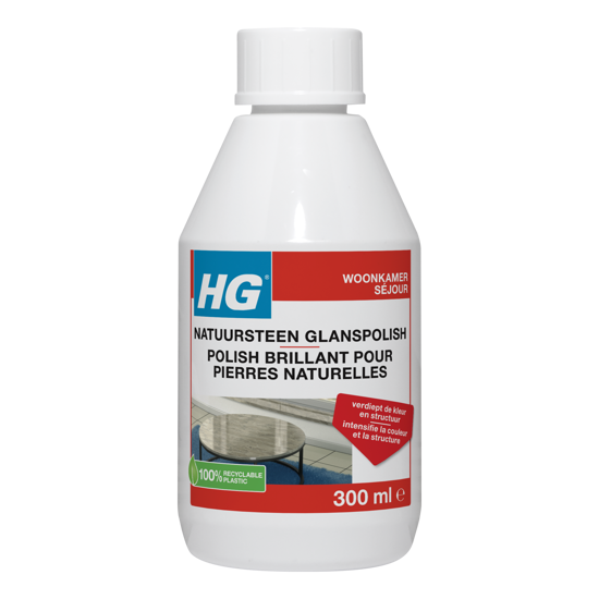 Afbeeldingen van HG NATUURSTEEN GLANS POLISH (PRODUCT 44) 300 ML