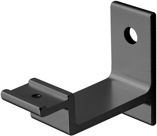 Afbeeldingen van LEUNINGHOUDER STOKSCHR. MAT ZWART